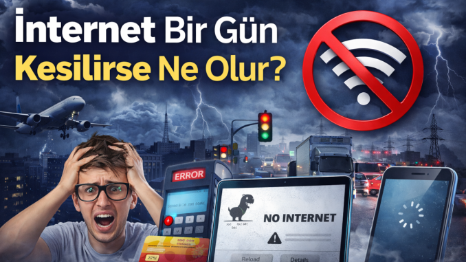 İnternet Bir Gün Kesilirse Ne Olur